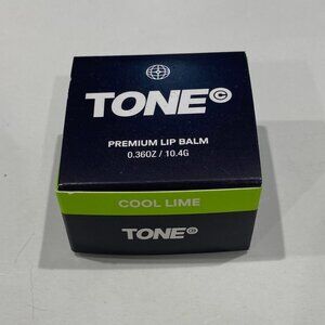 TOME NWT Premium lip balm, .36 ounce, Cool Lime flavor.